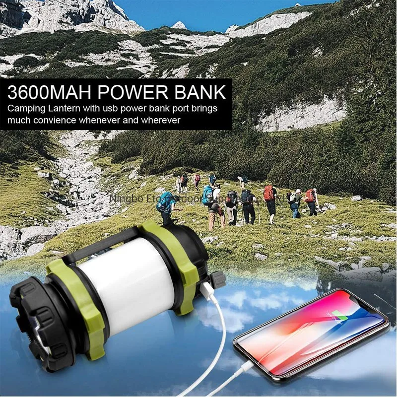 Portable LED Camping Hanging Light Tent Outdoor Waterproof LED Searchlight Lantern