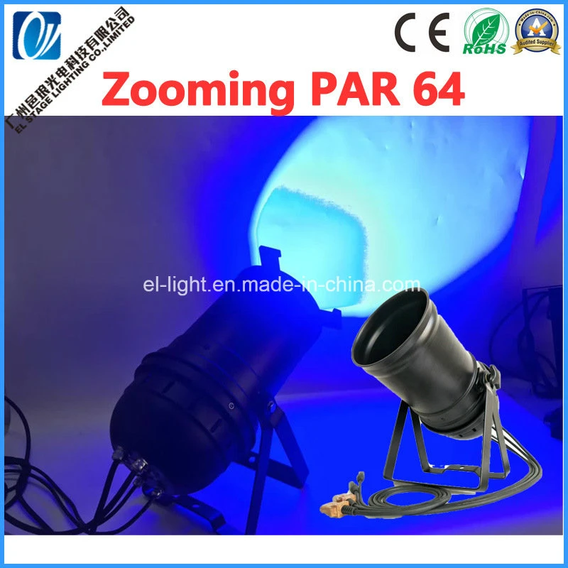 New Design 200W COB LED PAR64 Light with Zoom for Video Room Profile Spotlight