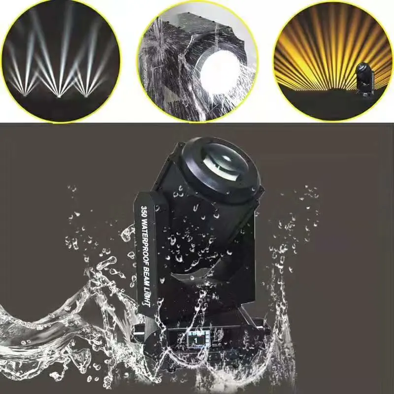 Aegeo Outdoor Waterproof 350W 380W Beam Moving Head Search Stage Light