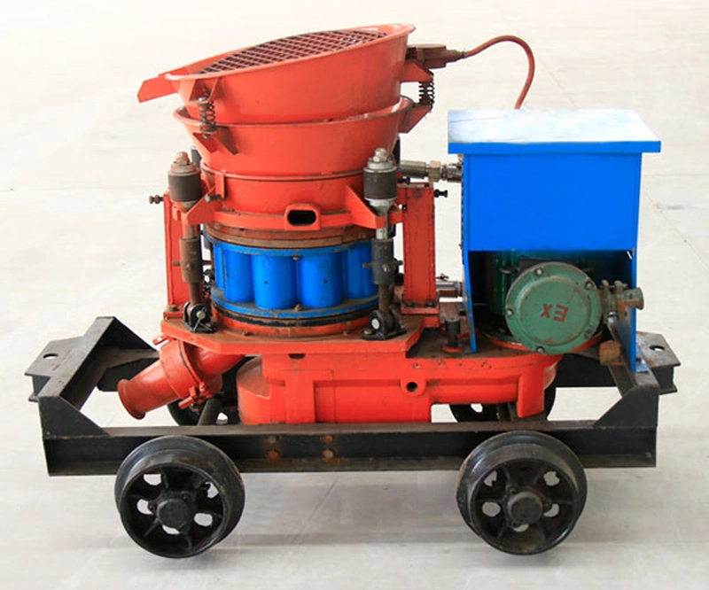 Construction Mining Tunneling Pz-3 Dry Mix Concrete Shotcrete Gunite Spraying Machine