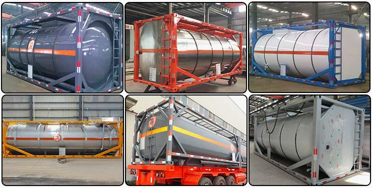 20FT 40FT Methyl Sulfonate Tank ISO Liquid Storage Tank Container