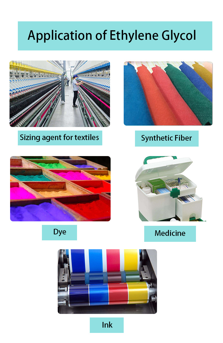 Pharmaceutic Antifreeze Mono Ethylene Glycol Meg for Coolant