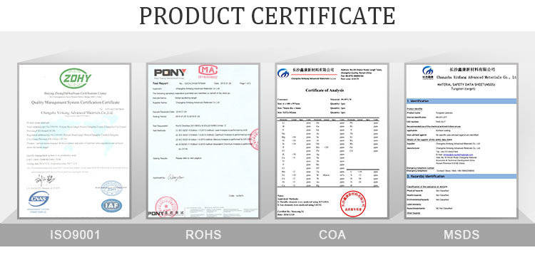 Admixture Metal Nicr20 Sputtering Target