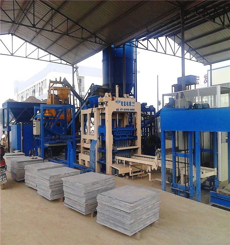 China Hongfa Thermal Brick Production Unit Concrete Block Manufacturers Concrete Curb Paver Machine