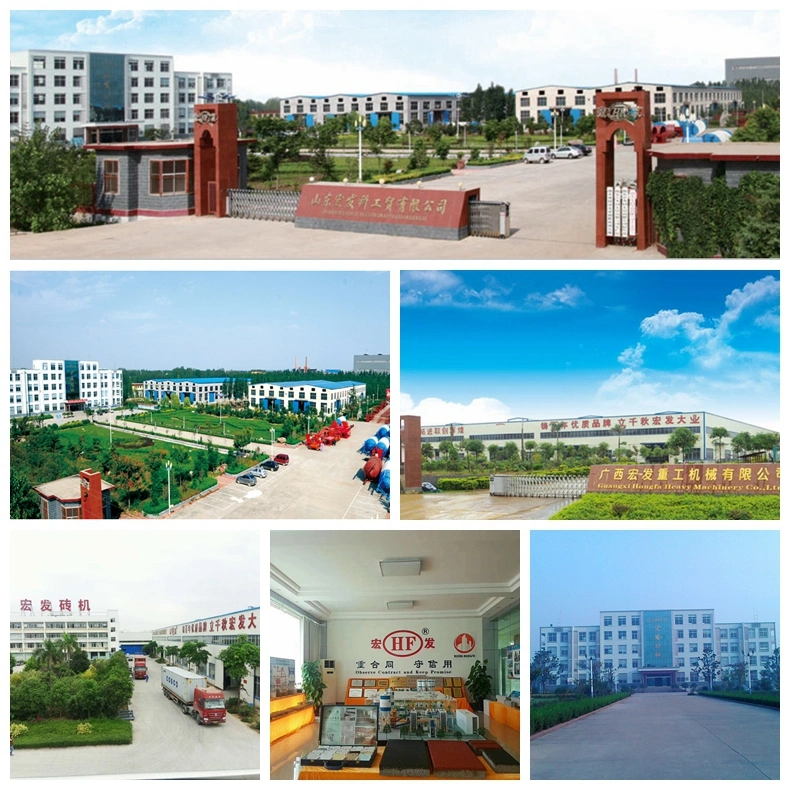 China Hongfa Thermal Brick Production Unit Concrete Block Manufacturers Concrete Curb Paver Machine