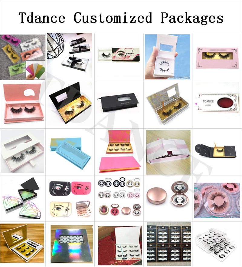 Wholesale Private Logo Package 3D False Eyelashes Silk Mink Eyelashes