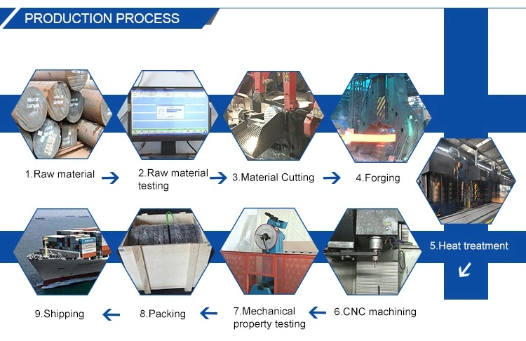 Carbon Steel/Brass/Alloy Steel Forging Aluminum Steel Forging