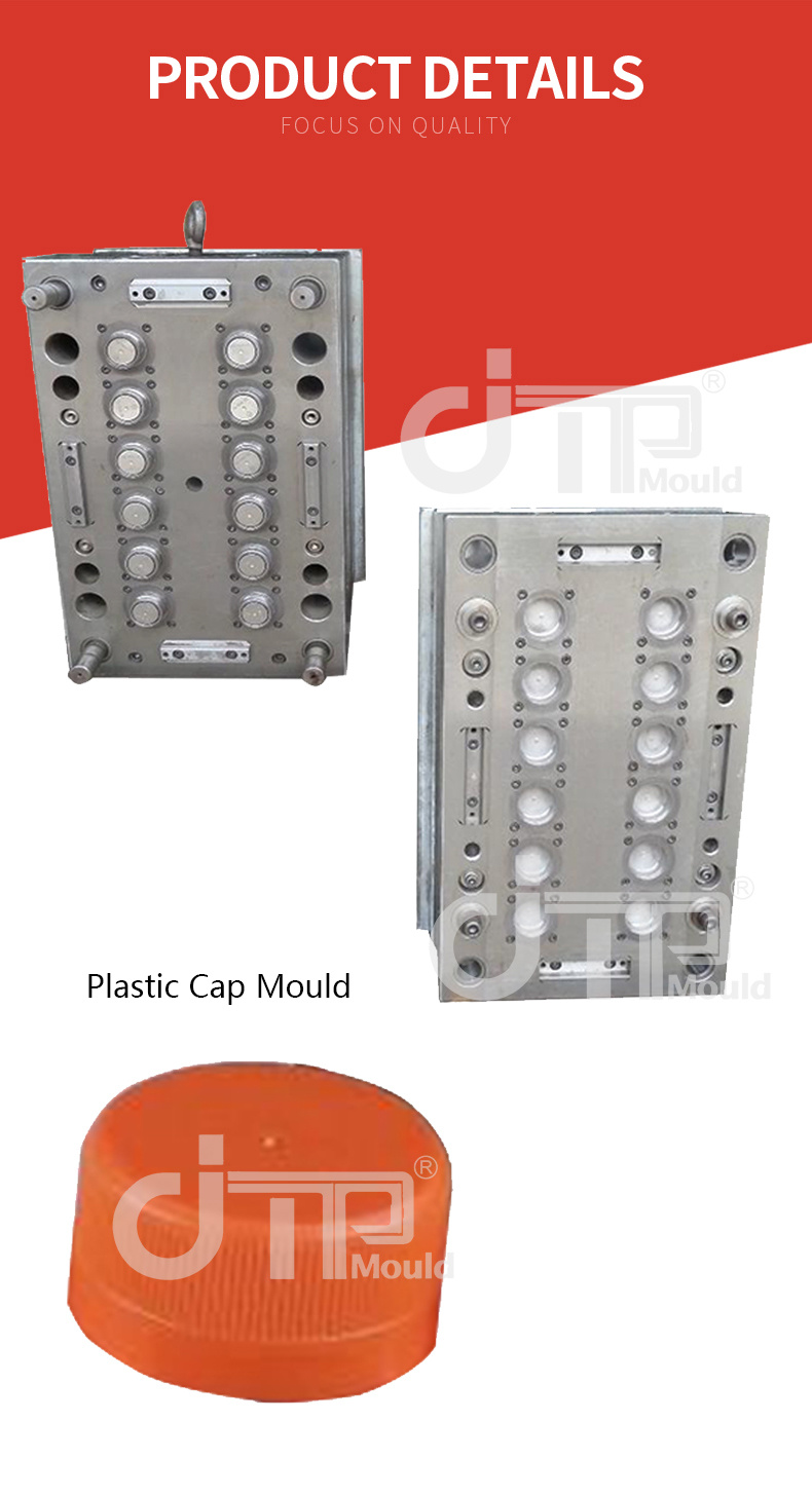Multi Cavity Plastic Bottle Cap Mould Plastic Injection Mould