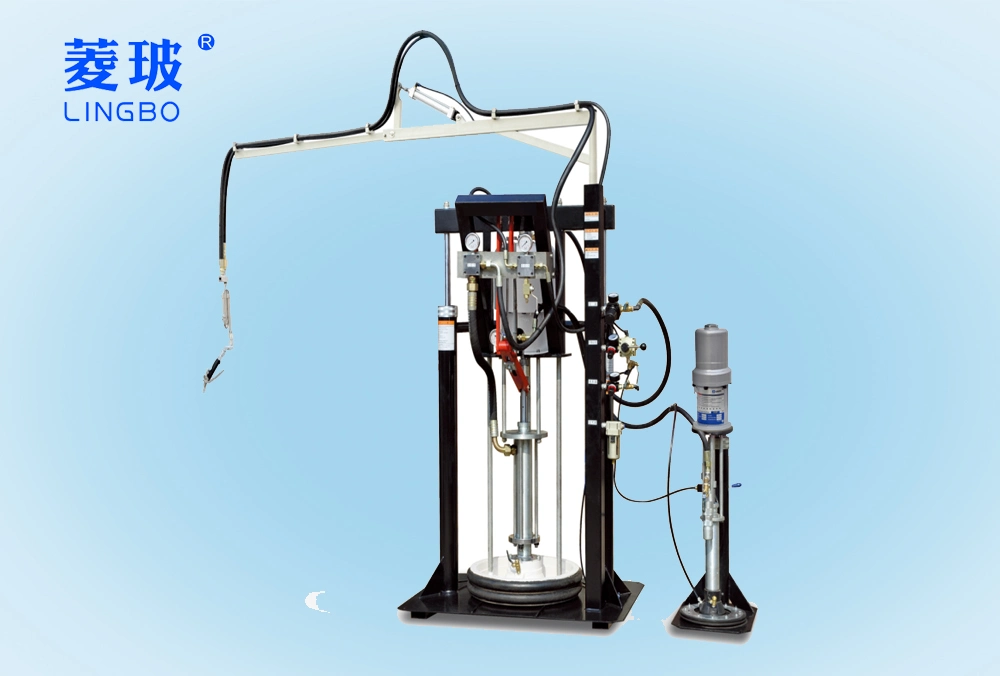 Manual Sealant Silicone Pump Double Glazing Glass Silicone or Polysulfide Sealant Spreading Machine