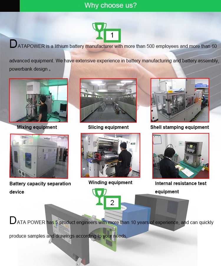 453450 3.7V 850mAh Battery Pack for Breast Pump