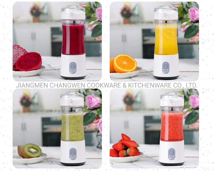 BPA Free Tritan Kitchenware Portable Electric Juicer USB Juice Blender