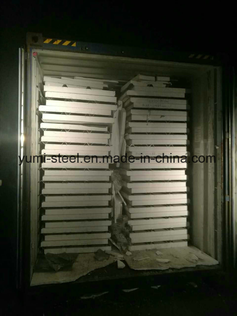 Color Steel EPS Foam Insulation Roof/Wall Metal Sandwich Panels