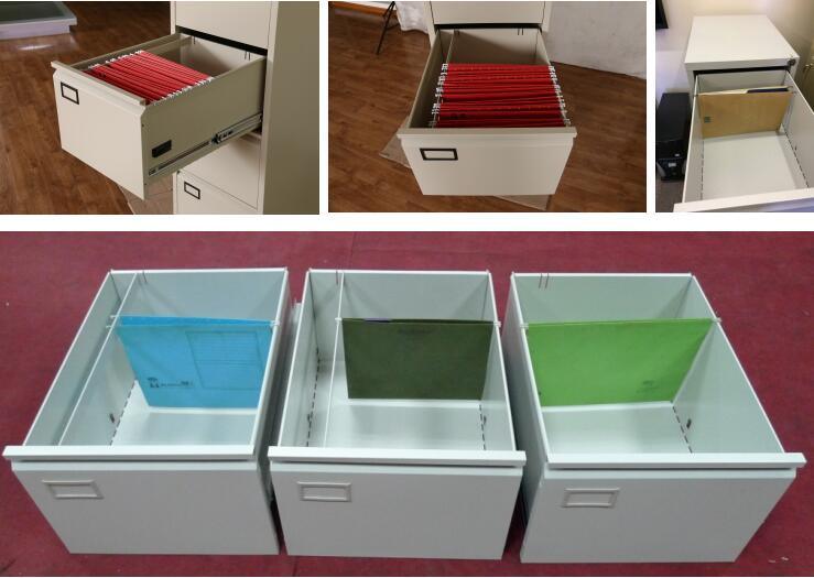 Metal 5 Drawer Vertical Filing Cabinet
