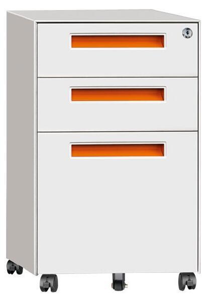 Office Storage Furniture Anti-Tilt Design Modern Style 3 Drawer Filing Cabinet