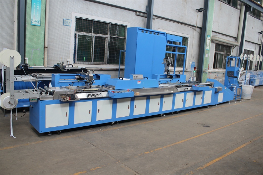 Narrow Fabric Ribbon Label Screen Printing Machine with Ce Certification