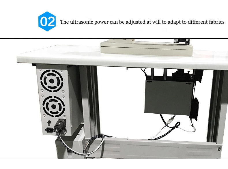 Ultrasonic Lace Machine High-Power Embossing Seaming Machine Ultrasonic Non-Woven Fabric Edge Sealing Machine Equipment Factory