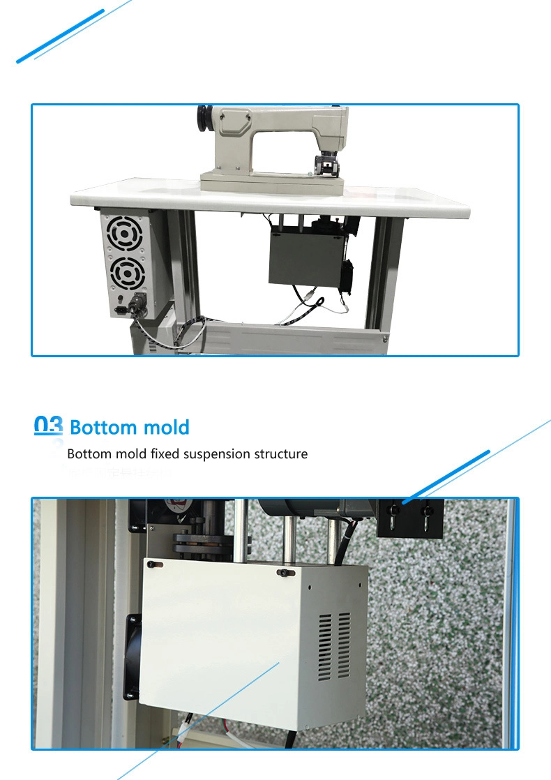 Ultrasonic Lace Machine High-Power Embossing Seaming Machine Ultrasonic Non-Woven Fabric Edge Sealing Machine Equipment Factory