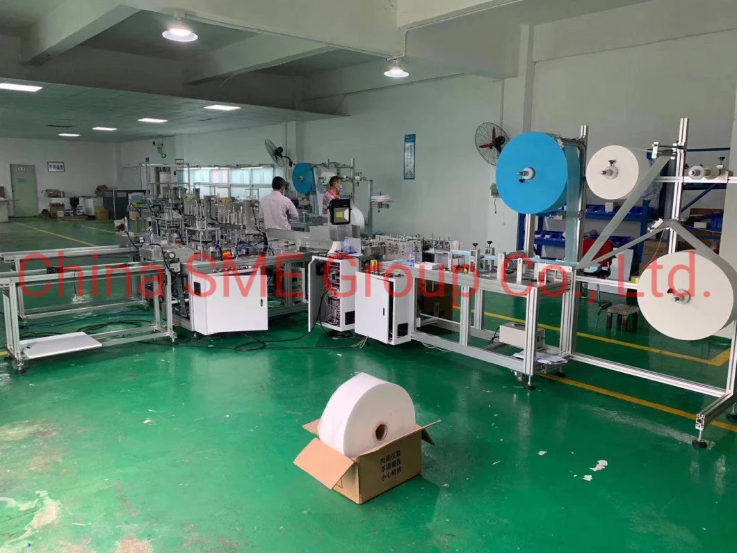 Health Protective Anti Non-Woven Fabric Disposable Face Mask Manufacturing Machine