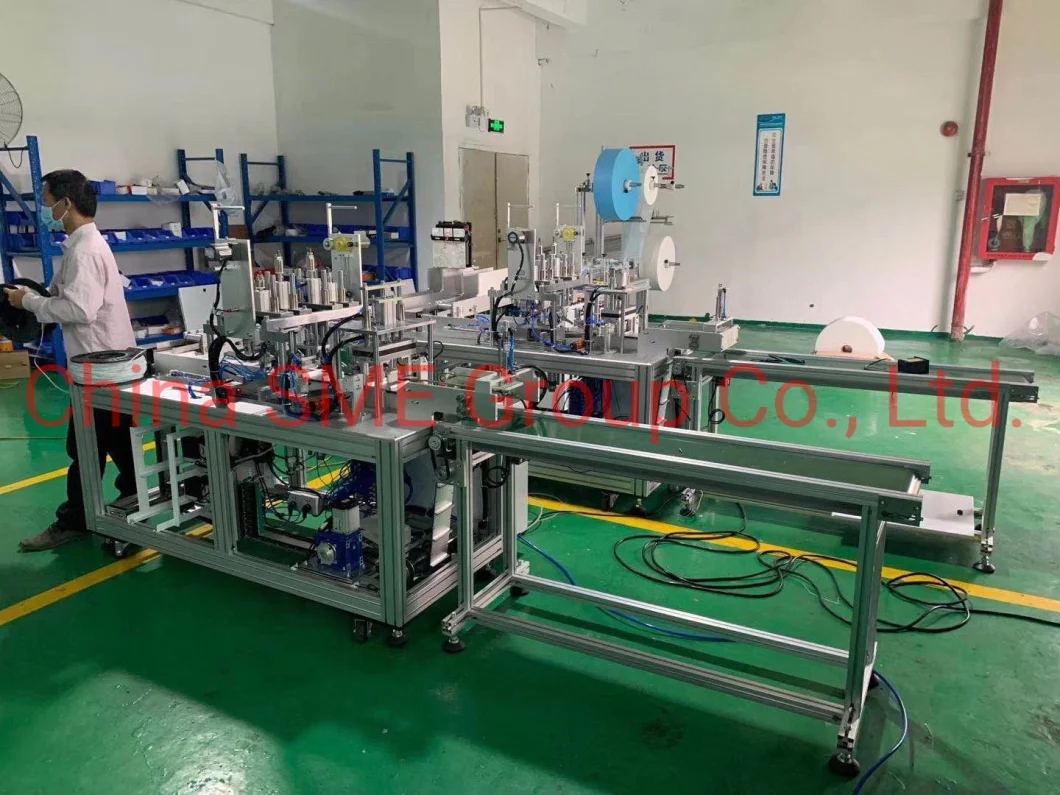 Health Protective Anti Non-Woven Fabric Disposable Face Mask Manufacturing Machine