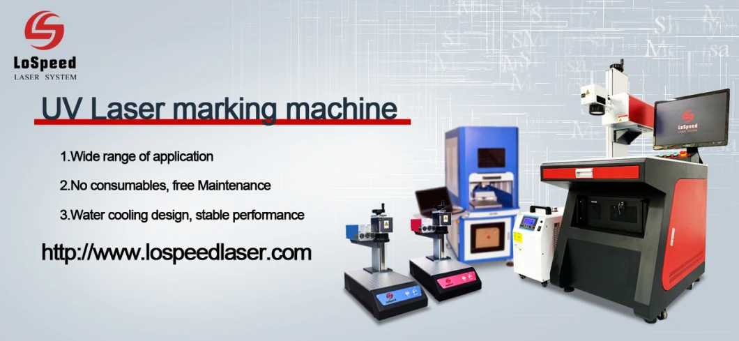 Hispeed UV Laser Marking System for Cosmetic Bottles