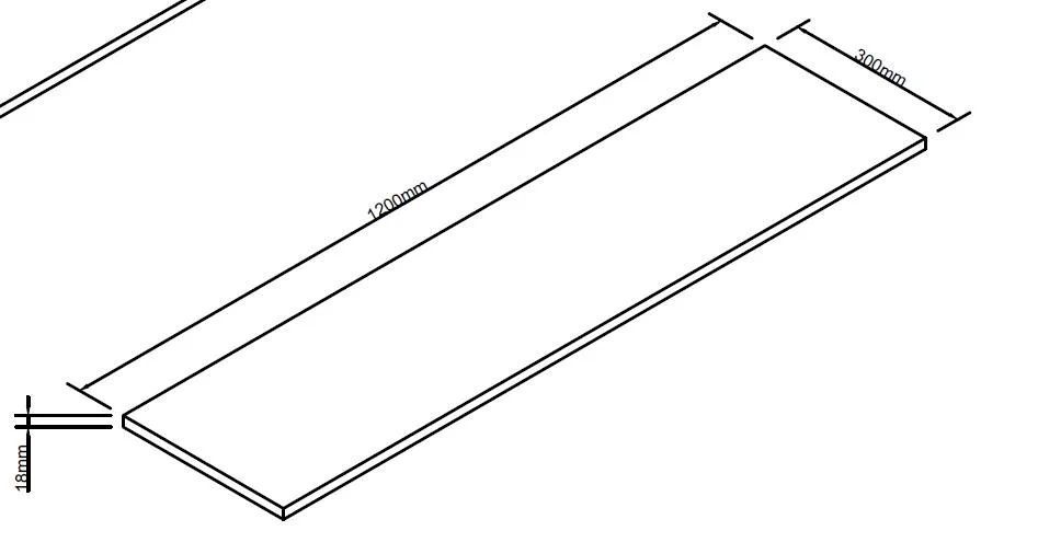 Customized China Factory Display Melamine MDF Shelves for Supermarket/Store/Shop/Office/Home Display