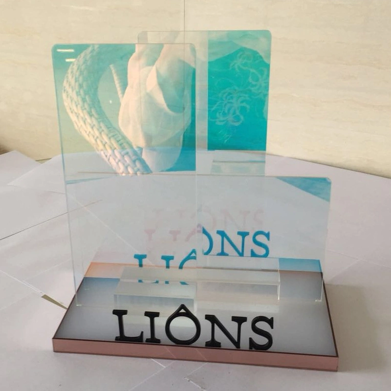 Change Colour Acrylic Cosmetic Display Stand