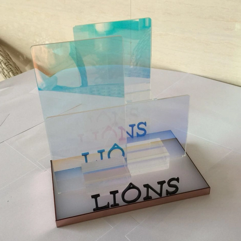 Change Colour Acrylic Cosmetic Display Stand