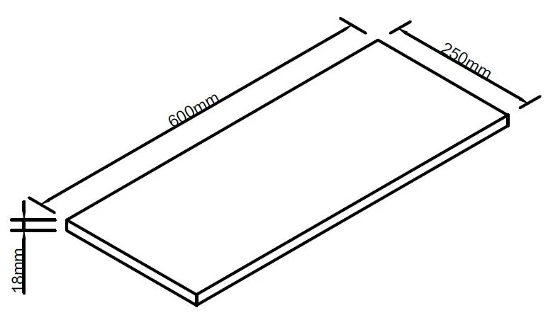 Customized China Factory Display Melamine MDF Shelves for Supermarket/Store/Shop/Office/Home Display