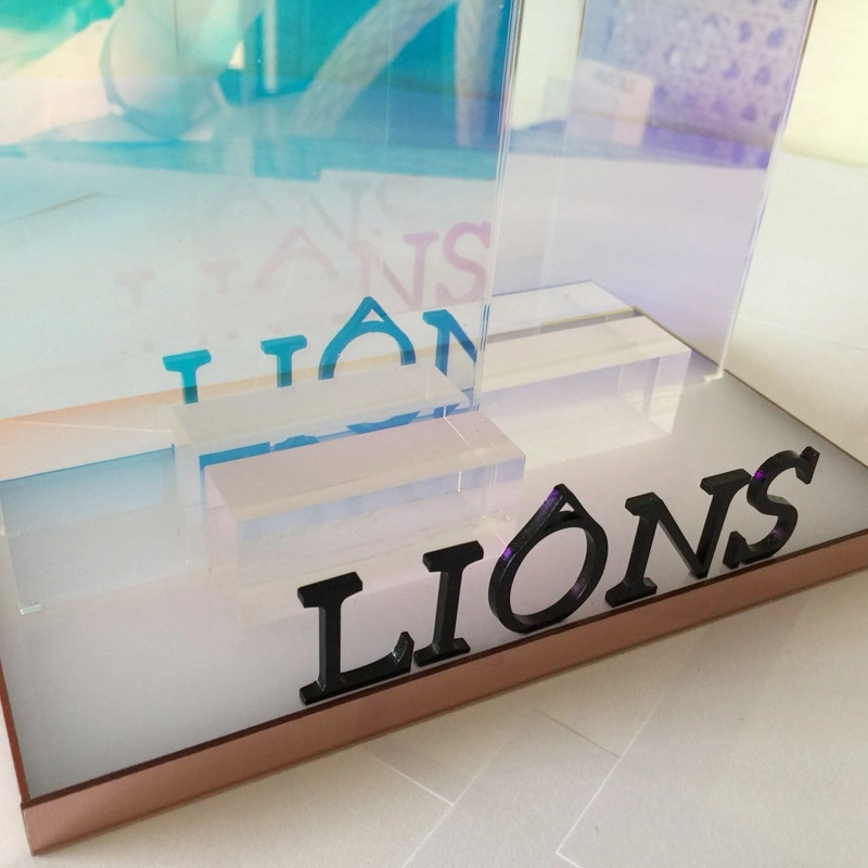 Change Colour Acrylic Cosmetic Display Stand