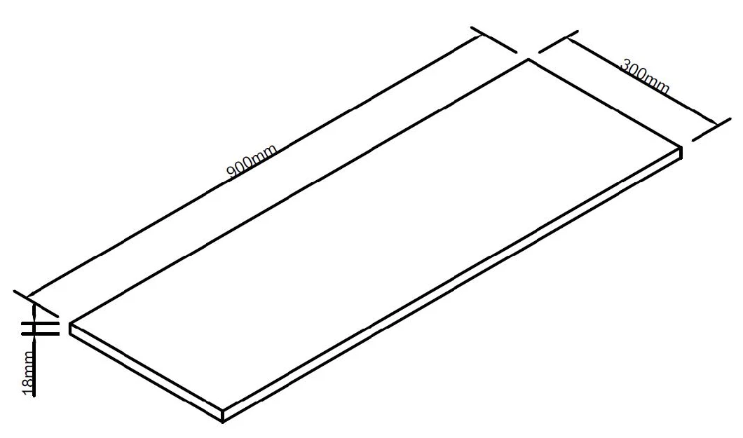 Customized China Factory Display Melamine MDF Shelves for Supermarket/Store/Shop/Office/Home Display