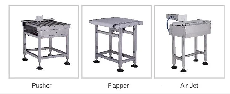 Automatic Belt Conveyor Check Weigher with Pusher Rejection System