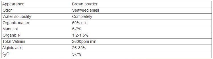 High Quality Enzyme Seaweed Extract Powder Organic Fertilizer