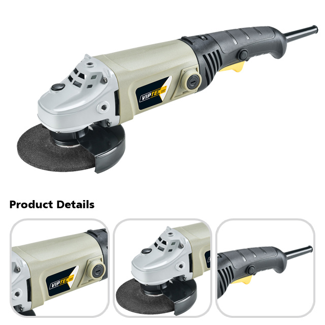 Hardware Tools Industrial Used 1500W Electric Angle Grinder Grinding Machine