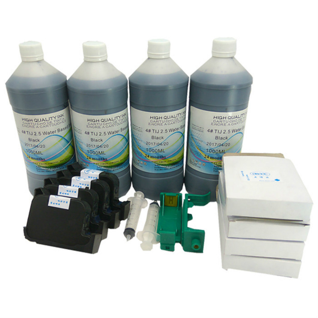 Water Based Ink Cartridge for Porous Material Expiry Date Print