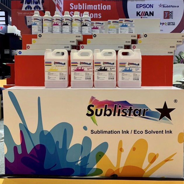 Chinese Sublistar Sublimation Transfer Ink for Epson Printer