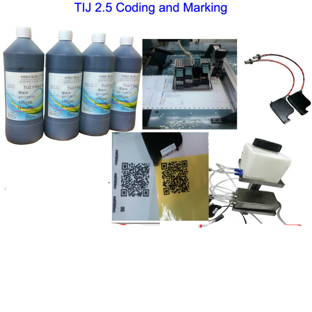 Water Based Ink Cartridge for Porous Material Expiry Date Print