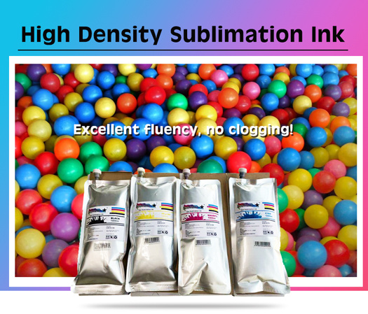 Digital Sublimation Ink 1000ml High Transfer Rate for Sublimation Printer