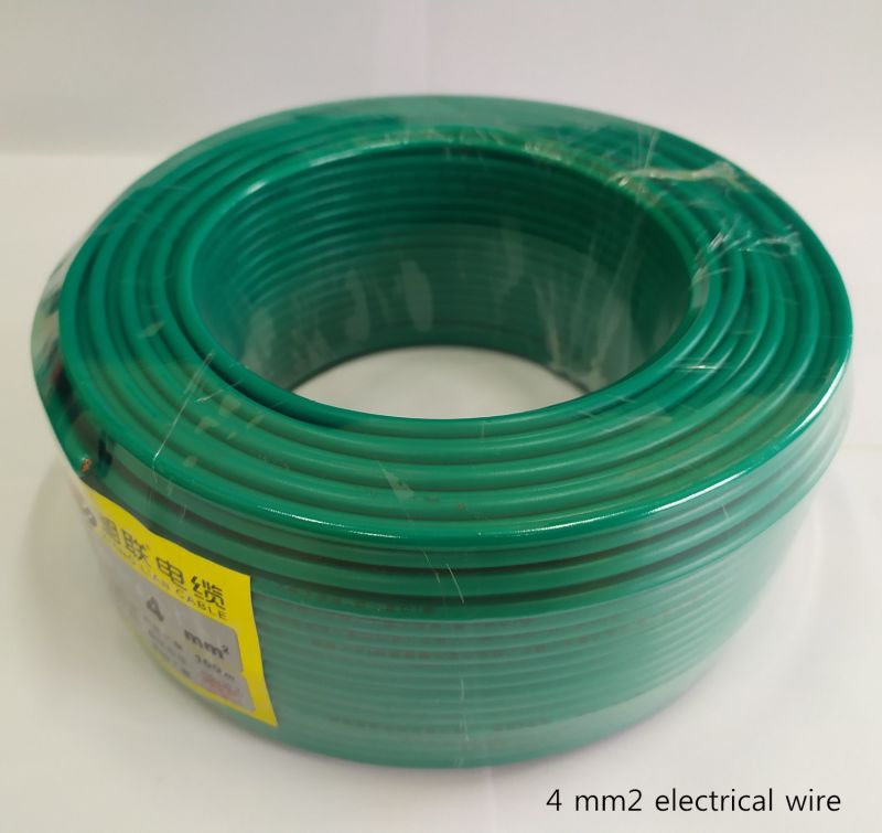 Flexible Copper Conductor Power Electric Wire PVC Insulated 450V 750V Support