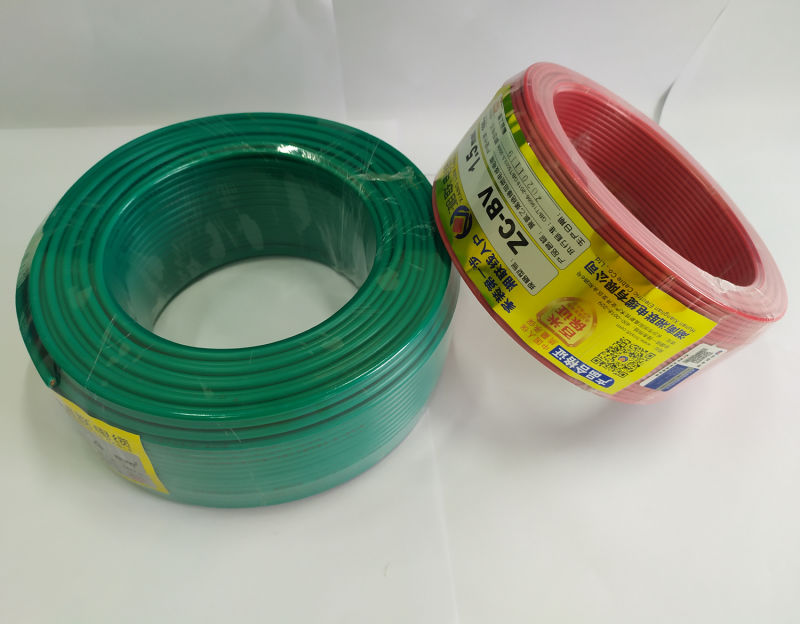 Flexible Copper Conductor Power Electric Wire PVC Insulated 450V 750V Support
