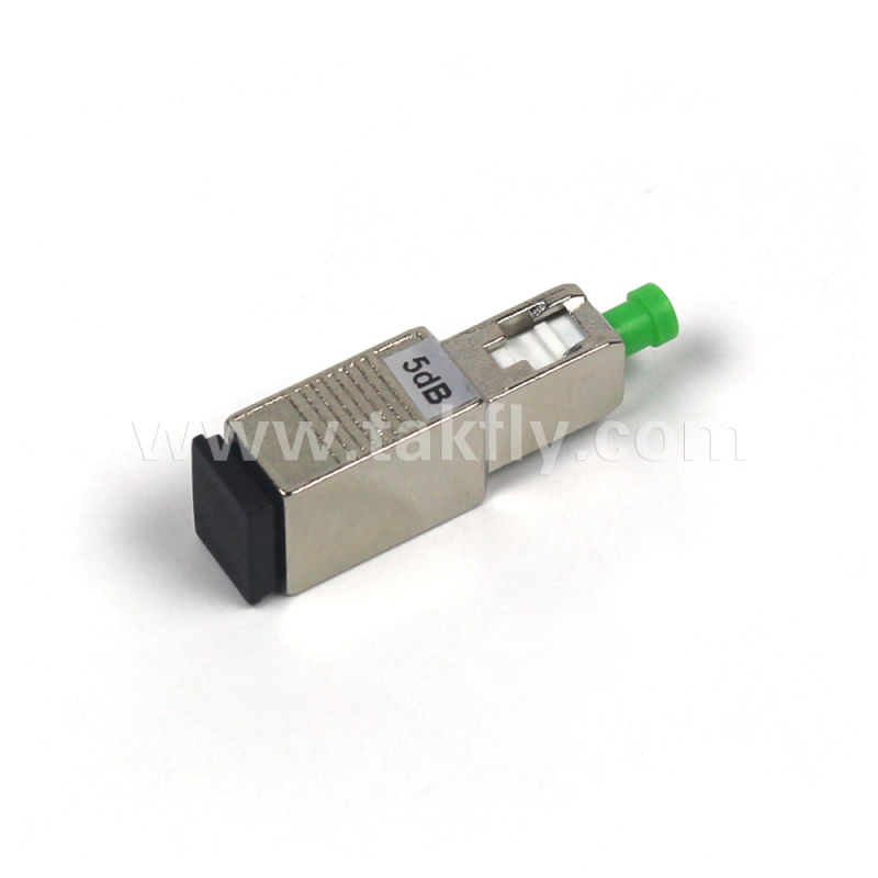 5 dB Sc Fixed Fiber Optic Attenuator (Male-female)