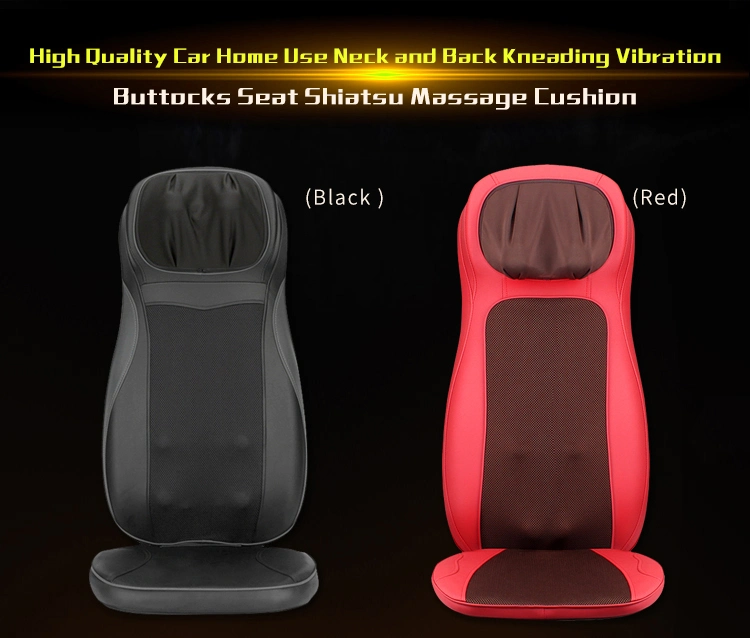 Fuan Meiyang Factory Price Full Body Massager Car Seat Back Relax Shiatsu Heated Massage Cushion