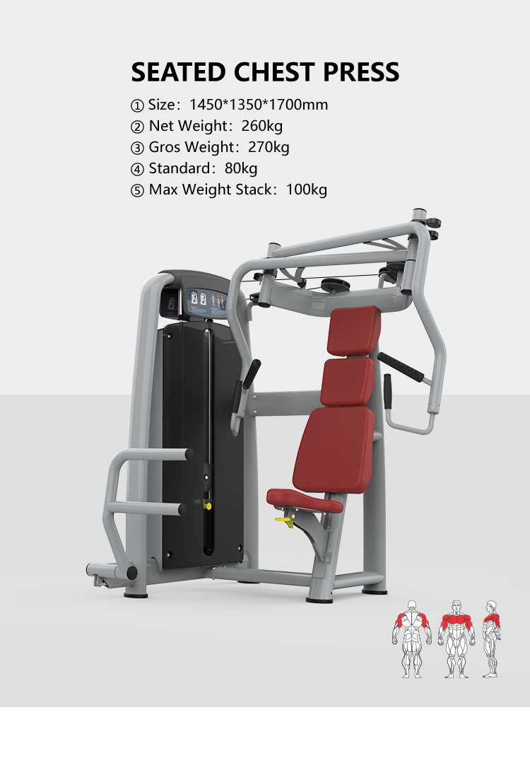 Commercial Chest Exercise Gym Machine Seated Chest Press (BFT-2008)