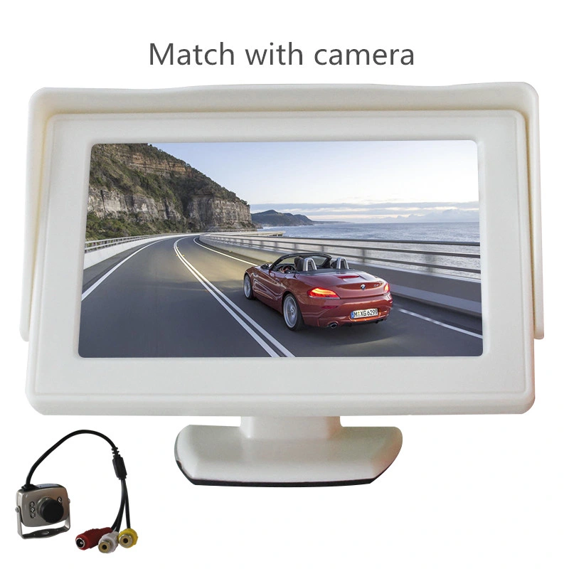 4.3 Inch Car Back Seat LCD CCTV Test Monitor with AV Input