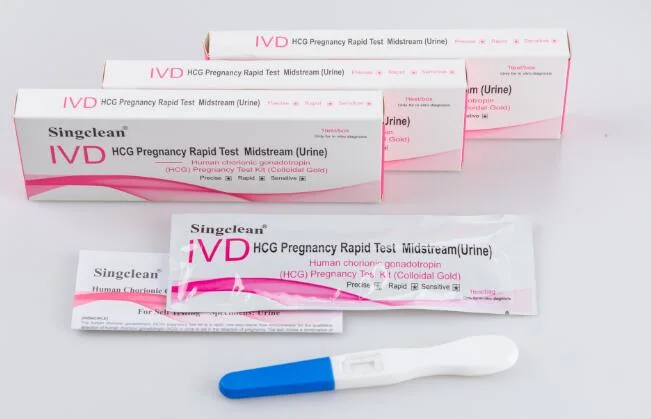 Home Use HCG Urine Pregnancy Rapid Diagnostic Test Kit