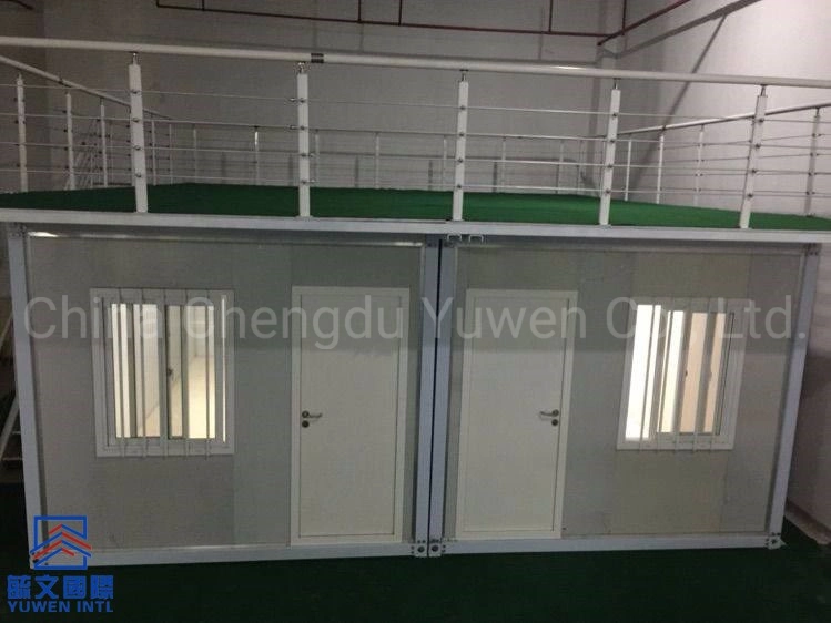 Modular Prefabricated Folding Container House for Office Simple Sandwich Panel Prefabricated House