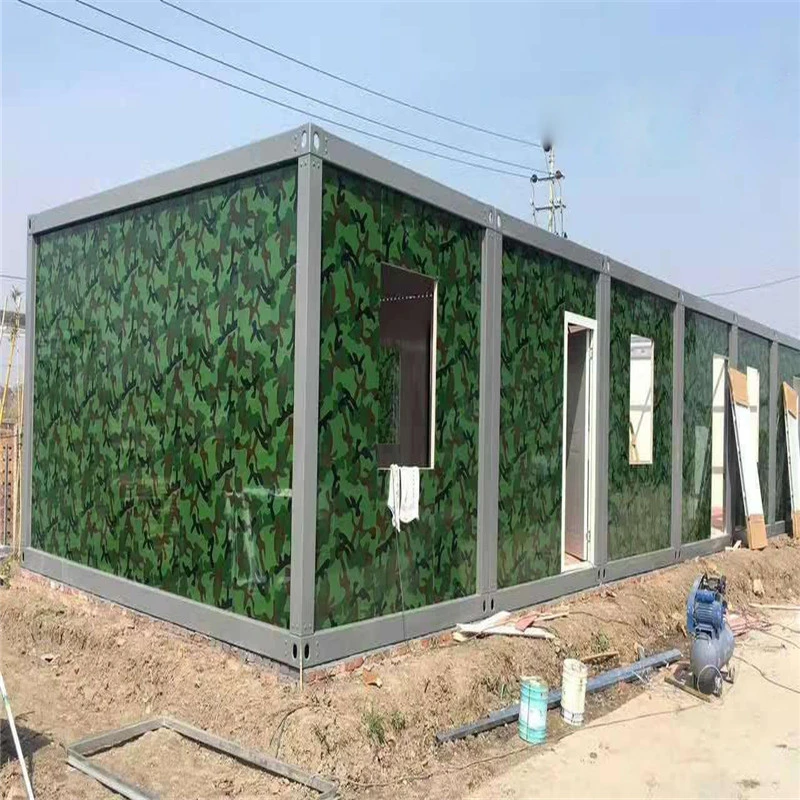Expandable Container House and Movable Flat-Pack Container House