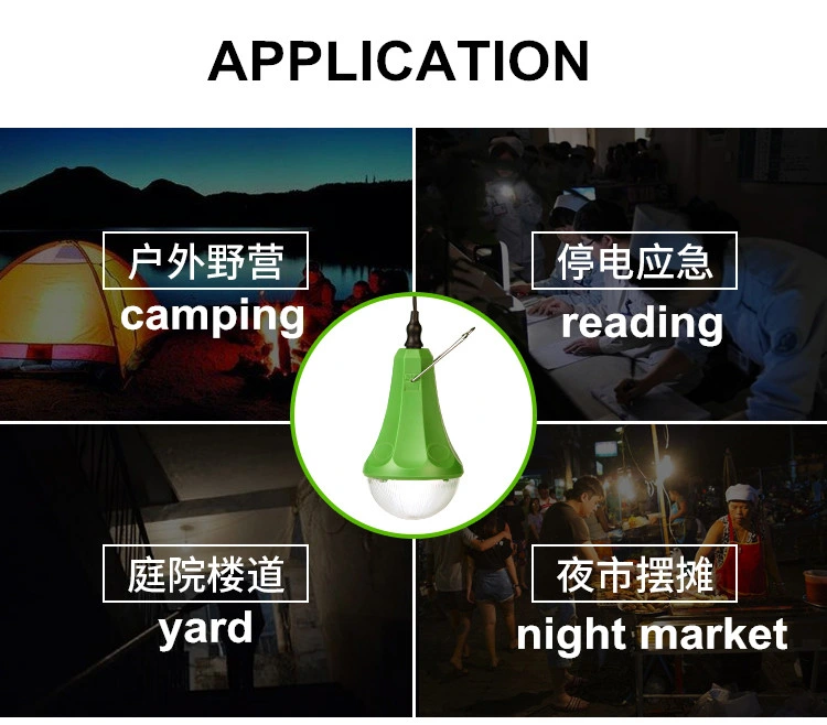 New Products 6W Solar Panel LED Solar Home Kit Solar Home Light
