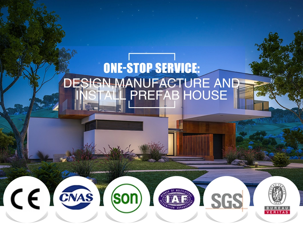 Prefab Modular Kit Home Low Cost Light Steel Structure House