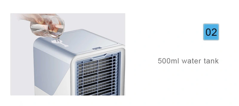 Portable Desk Fan Computer Rechargeable USB Mini Cooling Fan