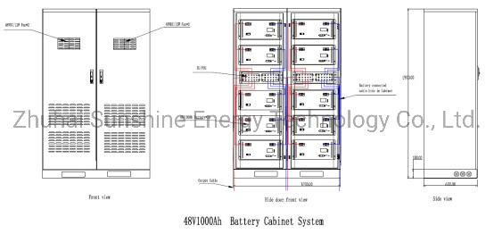 Tesla Powerwall 2 Lithium Battery 51.2V 1000ah LiFePO4 Battery Pack for Telecom Tower Power Supply